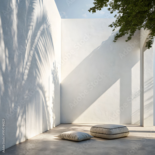 breathing exercise concept featuring clean workspace, calm visual cues, soft natural lighting, minimal objects, and serene wellness-focused atmosphere.
