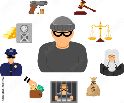 Crime and Punishment Infographics