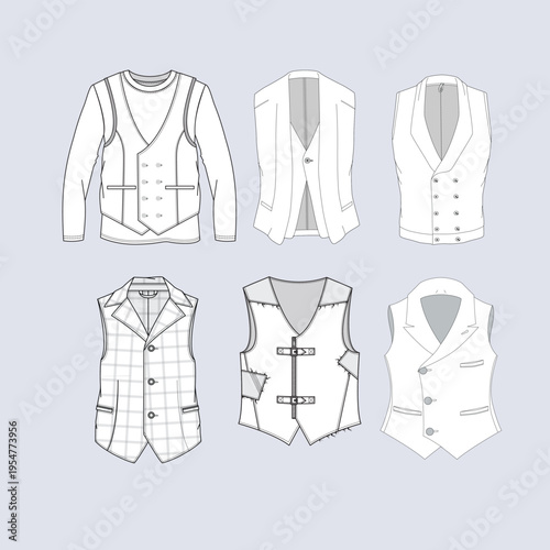Mens Waistcoat Collection
