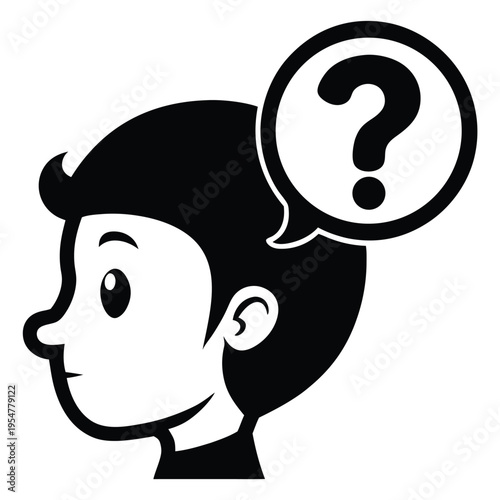 thinking face with a question mark silhouette bla (1)