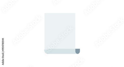 close-up of blank white notepad on stand