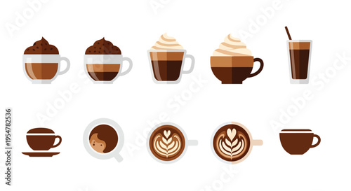 Motorcycle icons set isolated on white background. collection of classic bike sign, cruiser motorbike, sport bike, touring motorcycle, chopper vector illustration