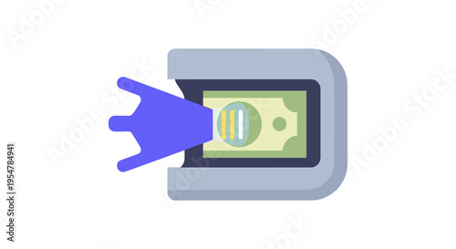 atm dispensing cash, money withdrawal