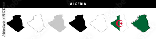 Map of Algeria