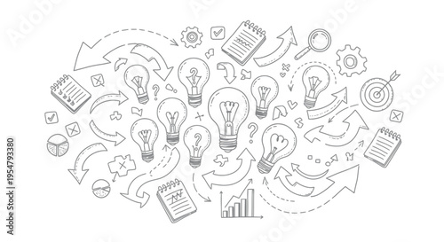 Set of business and finance icons vector