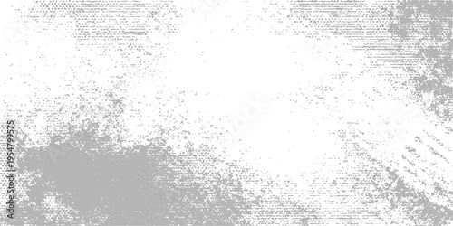 Abstract black and white grunge background featuring a vintage textured wall pattern with cold winter ice and splashes of dirty paint for an old nature surface design