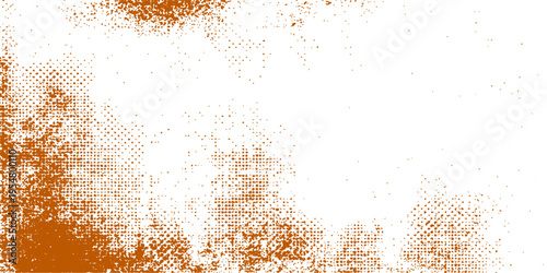 An old brown textured metal surface with a gold rust pattern provides a dirty grunge backdrop and abstract wallpaper design with ample space for your text