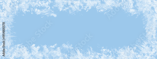 Texture overlay background with grunge ice frame for frozen effect vector. Rink winter scratch with crack border abstract for blue dirty distressed. Noise skating texture with snowfall.