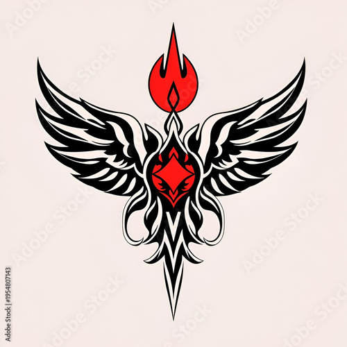 tribal tatto design,pattren,line art, logo, isolated item redy use