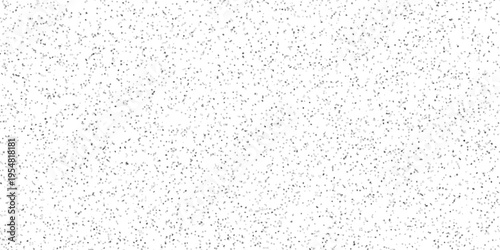 black and white paint on distressed overlay texture grass on ground vector. Terrazzo tiles mosaic pattern.