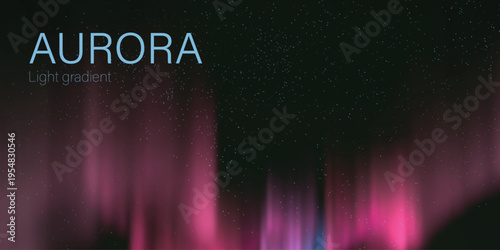 aurora light gradient atmospheric northern lights effect