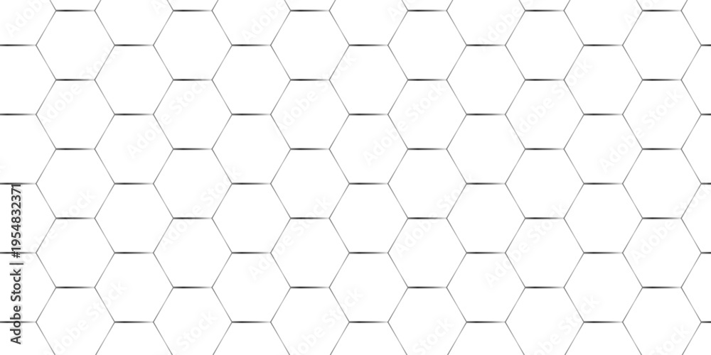 Fototapeta premium White abstract honeycomb mosaic and tile geometric hexagon vector illustration. geometric digital technology polygon science vintage square mosaic and web cover business texture.