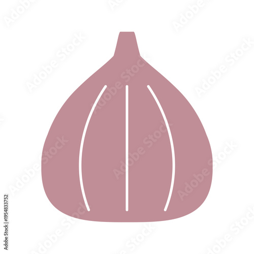 いちじくのシンプルなフラットアイコン