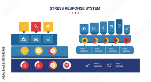 Stress Response System Diagram: Body's Reaction to Stressors