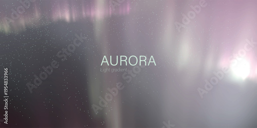 aurora light gradient glowing celestial wave background