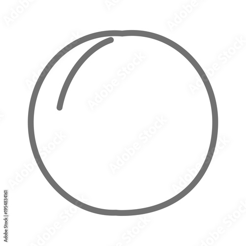 あんずのシンプルなラインアイコン