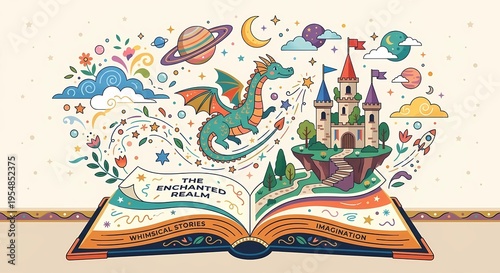 Illustation of an open book