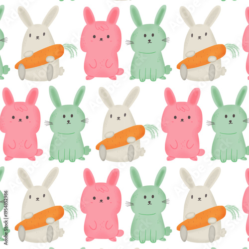 Cute Bunny Pattern