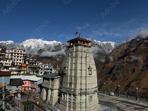 Bild auf Leinwand Narsingh Temple in Joshimath, Uttarakhand, India