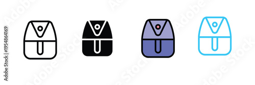 Protective Safety Gloves Icon for Industrial Work, Construction Security, and Medical Hand Protection. Symbol Vector Illustration.