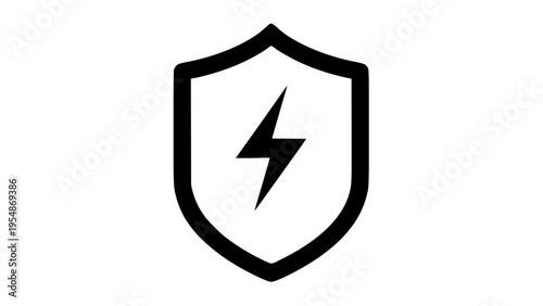 shield lightning energy power electric defense voltage safety