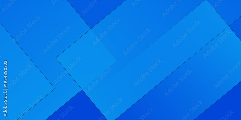 Obraz premium Abstract blue geometric wave background. Dynamic shapes composition pattern. Eps10 vector illustration
