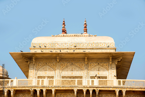 Tomb of I'timad-ud-Daulah or Baby Taj in Agra, India.