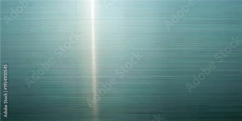 Abstract an eye-catching turquoise-hued metal background, radiating with vibrant, bright, gleaming stripes, presenting an impressive display of modern, tech-inspired design.