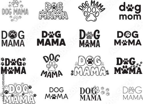 Leopard Dog Mama Faux Yarn Crochet