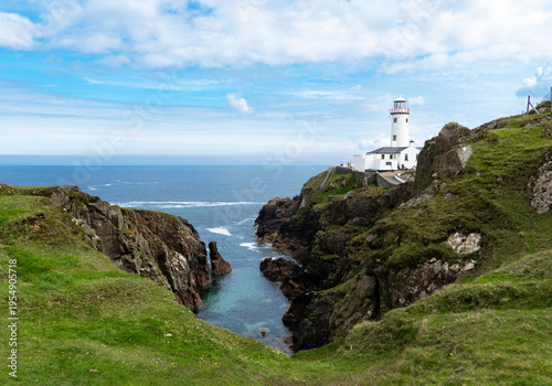 Fanad Head Lighthouse in County Donegal, Ireland