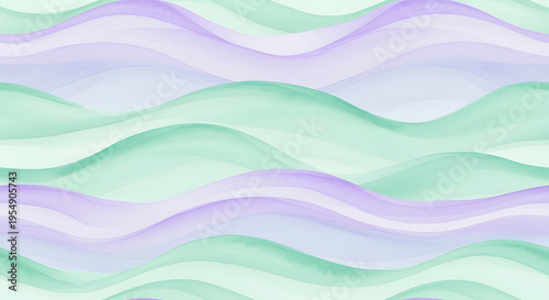 Wallpaper Mural Pastel Wave Pattern" Torontodigital.ca