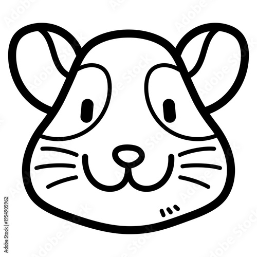 hamster illustration