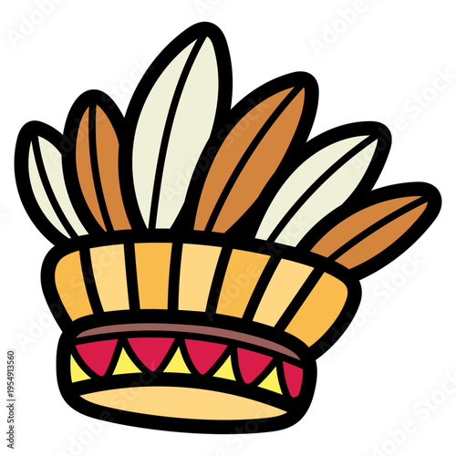 headdress illustration