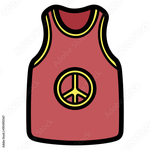 sleeveless illustration