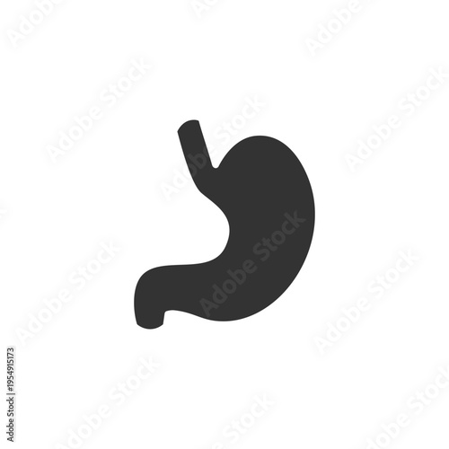 Stomach icon of vector illustration for web and mobile