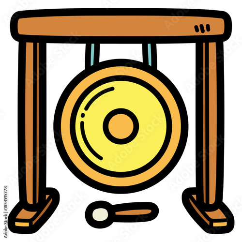 gong illustration