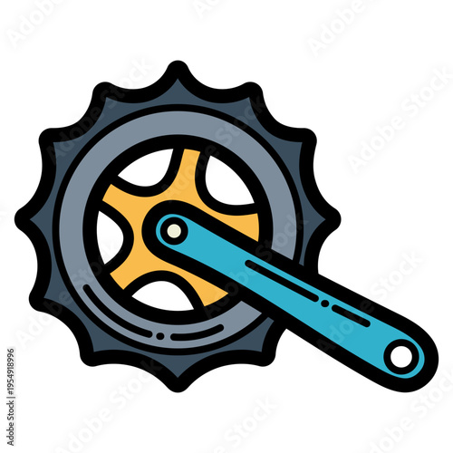 crankset illustration