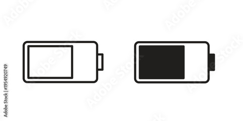 Battery icon for ui app design and web designs