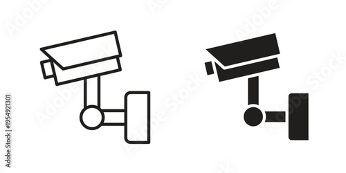 CCTV icon for ui app design and web designs