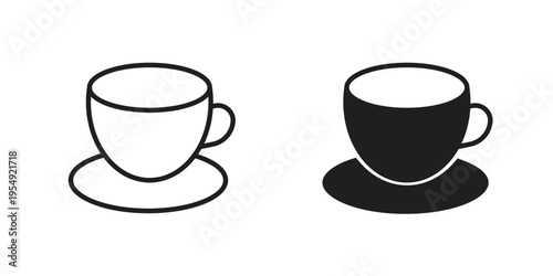 Coffee icon for ui app design and web designs