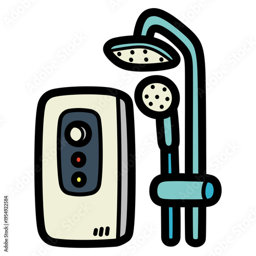 water heater illustration