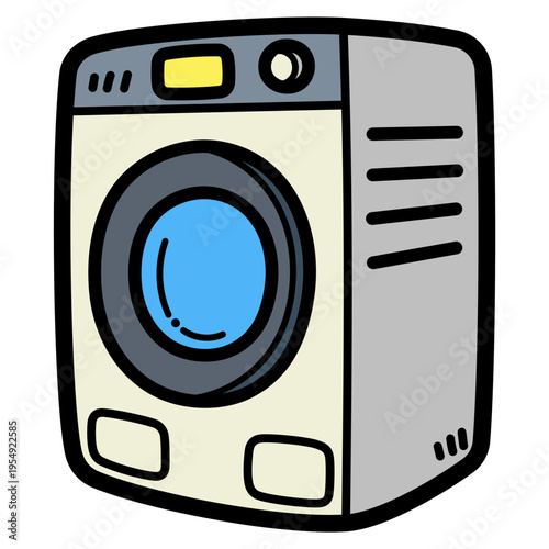 washing machine illustration