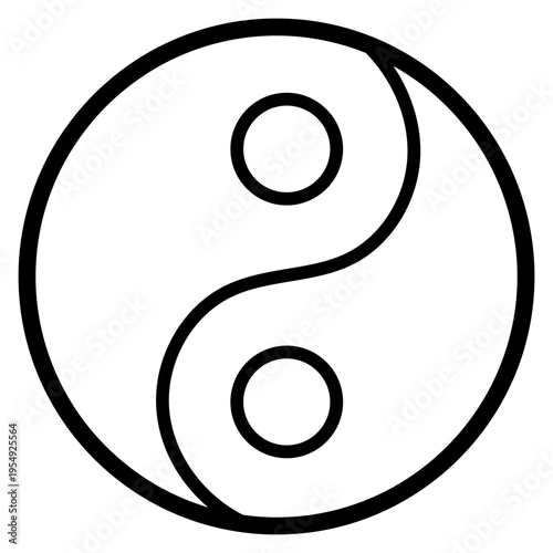 yin yang illustration