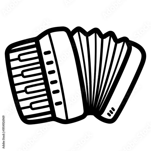 accordion illustration