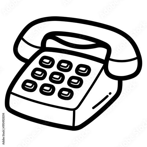 telephone illustration