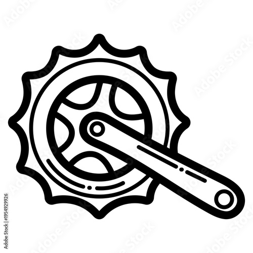 crankset illustration