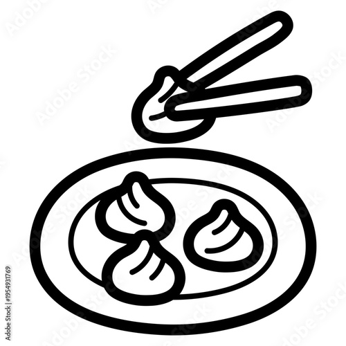 dumpling illustration