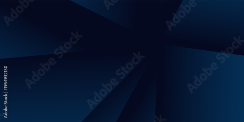 Abstract blue polygon triangles shape pattern background with lighting effect luxury style. Illustration Vector design digital technology concept.