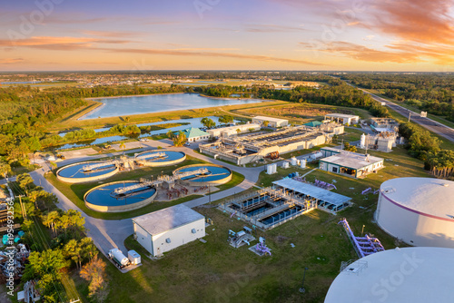 Water treatment facility is essential infrastructure to clean and process water, removing pollutants before distributing it to homes and businesses