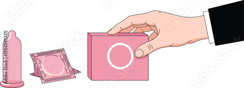 Contraception silhouette collection, condom outline figure, sexual health motif illustration, safe sex icon art, protection design graphic, wellness symbol image